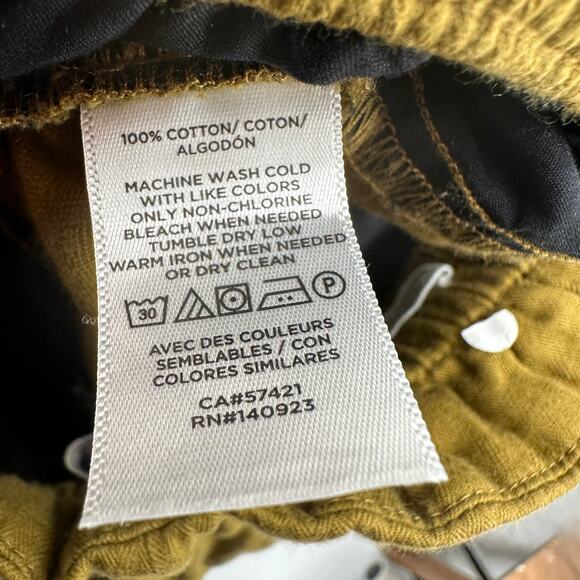 LOFT High Rise Straight Petite Tie Wast Paperbag Pants // Small Petite - Picture 8 of 9